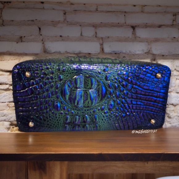 Brahmin Duxbury Royalty Ombré Melbourne Leather NWT - Picture 7 of 9